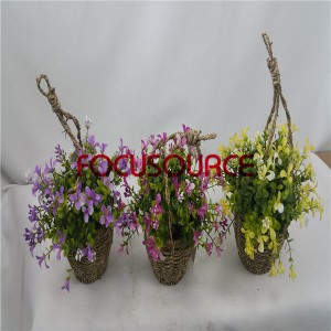 Künstliche Hanging Basket Plant-HY143-H-19-HG