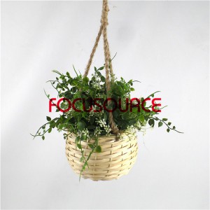 Artificial Hanging Basket Plant-HY228-H-18-H-038  GW1