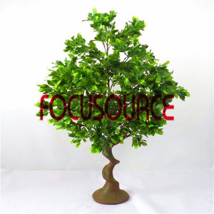 Umělý malý strom Bonsai -HY206-F-H100-080