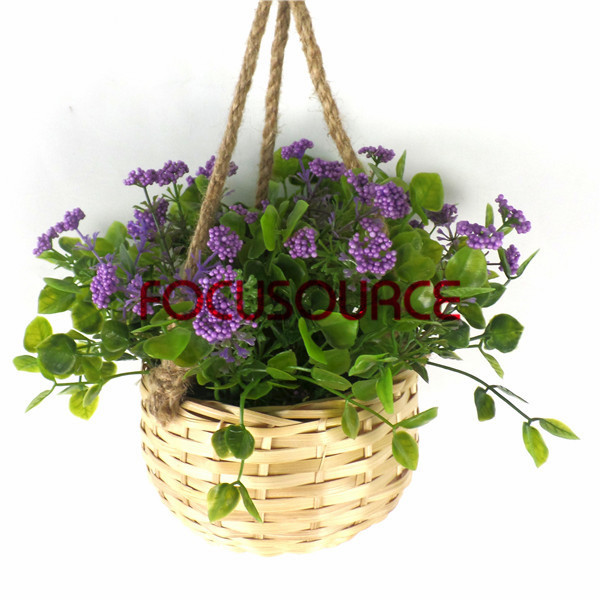 OEM/ODM Manufacturer Green House Rope -
Artificial Hanging Basket Plant – Focusource detail pictures