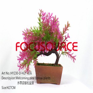 Artificial Small Bonsai Tree-HY230-D-H27-036