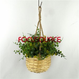 Sztuczna Hanging Basket roślin-HY228-H-18-H-038 GY5