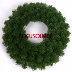 Artificial Grass Wreaths-HY159-42cm