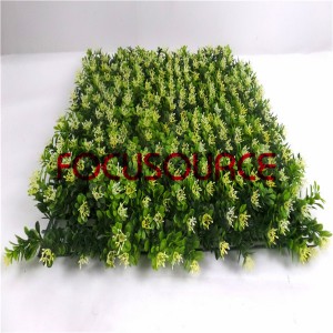 Artificial Grass Turf-HY0948S-324FL 5 layer milan with flower  50X50CM GN001-YL