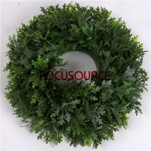 Artificial Grass Wreaths-HY196-32cm