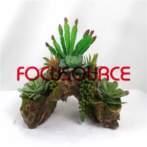 Artiffisial Planhigion blasus Bonsai-SM006KM-O-054